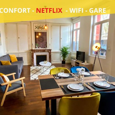 Charmant T2 Hyper-Centre, Netflix, Gare Amiens Eksteriør billede