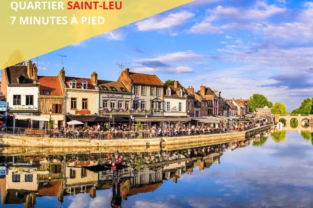 Charmant T2 Hyper-Centre, Netflix, Gare Amiens Eksteriør billede